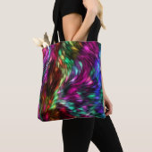 Abstract Colorful Fur Background-24605 Tote Bag (Dichtbij)