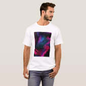 Abstract Colorful Geometrical Artwork T-shirt (Voorkant volledig)