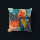 Abstract colorful  kussen<br><div class="desc">Cool design for your home!</div>