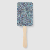 Abstract Colorful Lines Seamless Pattern Handwaaier (Achterkant)