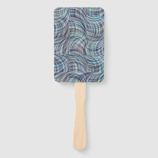 Abstract Colorful Lines Seamless Pattern Handwaaier (Voorkant)