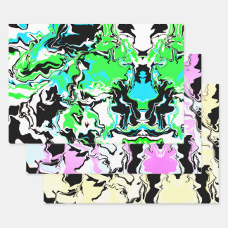 Abstract colorful Merge Inpakpapier Vel