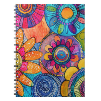 Abstract colorful Notebook Notitieboek