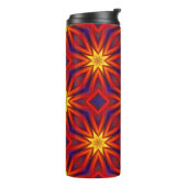 Abstract Colorful Pattern Thermosbeker (Gedraaid links)