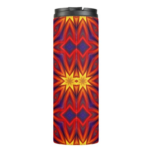 Abstract Colorful Pattern Thermosbeker (Achterkant)