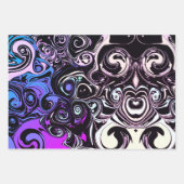 Abstract colorful swirls  inpakpapier vel (Voorkant)