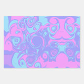 Abstract colorful swirls  inpakpapier vel (Voorkant)