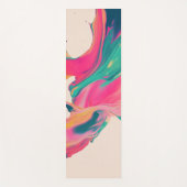 Abstract Colorful Yoga Mats  Yogamat (Voorkant)