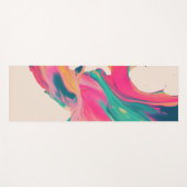 Abstract Colorful Yoga Mats  Yogamat (Voorkant (horizontaal))