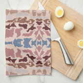 Abstract colors mug theedoek (Quarter Fold)