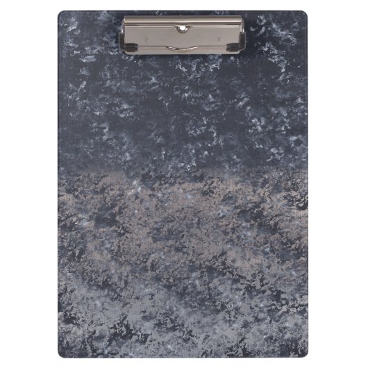 Abstract combineert zwart grijs tan witte klembord (Voorkant)