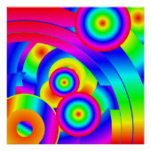 Abstract Comet Poster (Voorkant)