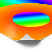 Abstract Comet Poster (Hoek)