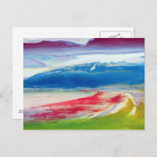 Abstract Composition Briefkaart (Voorkant / Achterkant)