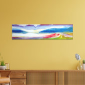 Abstract Composition Canvas Afdruk (Insitu (Woonkamer))