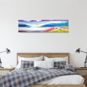 Abstract Composition Canvas Afdruk (Insitu (Slaapkamer))