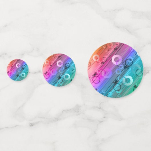 Abstract Composition Confetti (Voorkanten)