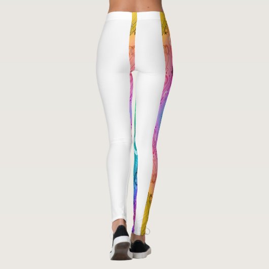 Abstract Composition Leggings (Achterkant)