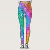 Abstract Composition Leggings (Voorkant)