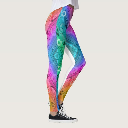 Abstract Composition Leggings (Rechts)