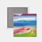 Abstract Composition Magneet (Voorkant / Achterkant)