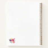 Abstract Composition Notebook Notitieboek (Achterkant)