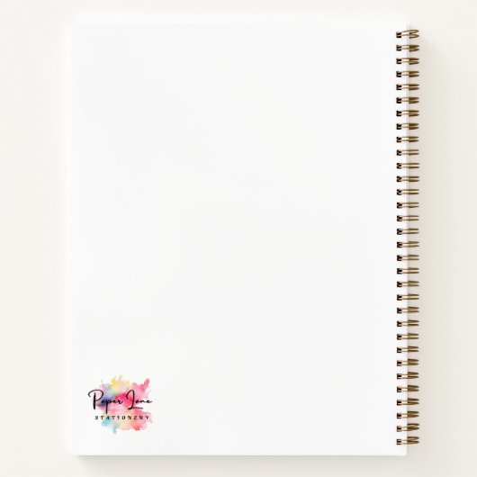 Abstract Composition Notebook Notitieboek (Achterkant)