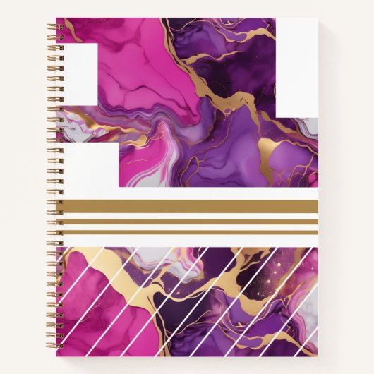 Abstract Composition Notebook Notitieboek (Voorkant)
