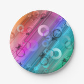 Abstract Composition Papieren Bordje (Voorkant)