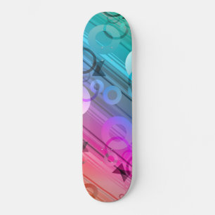 Abstract Composition Persoonlijk Skateboard