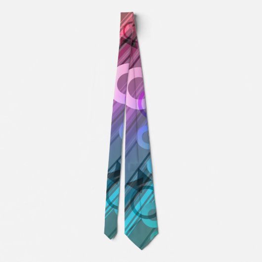 Abstract Composition Stropdas (Achterkant)