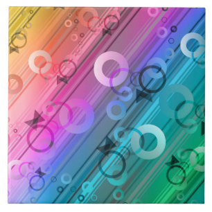 Abstract Composition Tegeltje