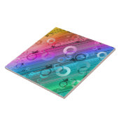 Abstract Composition Tegeltje (Zijkant)