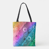 Abstract Composition Tote Bag (Achterkant)