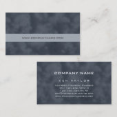 Abstract Computer Financial Visitekaartje Grey (Voorkant / Achterkant)