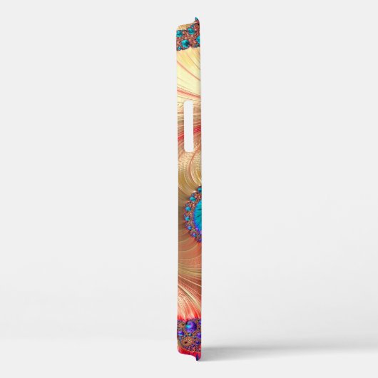 Abstract Computer genereerde Fractal-ontwerp. Een  Case-Mate iPhone Case (Achterkant / Rechts)