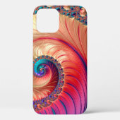 Abstract Computer genereerde Fractal-ontwerp. Een  Case-Mate iPhone Case (Achterkant)