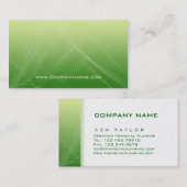 Abstract computerVisitekaartje Modern Hi-Tech Visitekaartje (Voorkant / Achterkant)