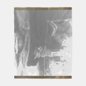 Abstract Concert Fleece Deken (Voorkant)