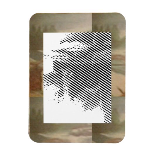 Abstract Concert Flexibele Fotomagneet Magneet (Verticaal)