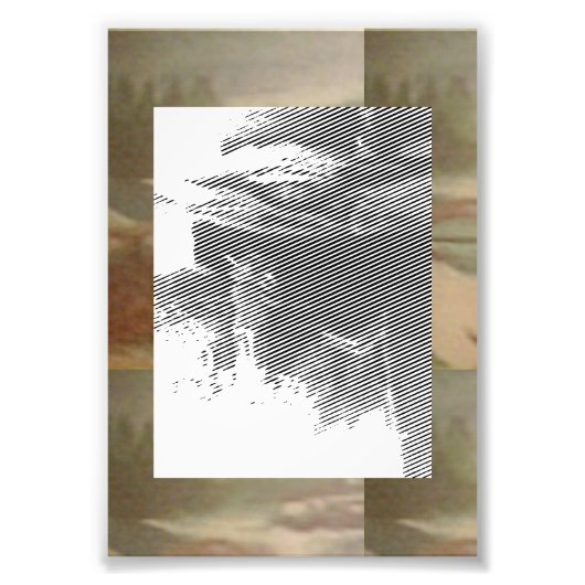 Abstract Concert Foto Afdruk (Voorkant)