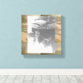 Abstract Concert Houten Wandkunst Canvas Afdruk (Insitu (Houten vloer))