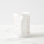 Abstract Confetti Mug – Modern High-Energy Pattern Porselein Kop (Achterkant)