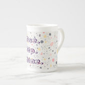 Abstract Confetti Mug – Modern High-Energy Pattern Porselein Kop (Voorkant rechts)