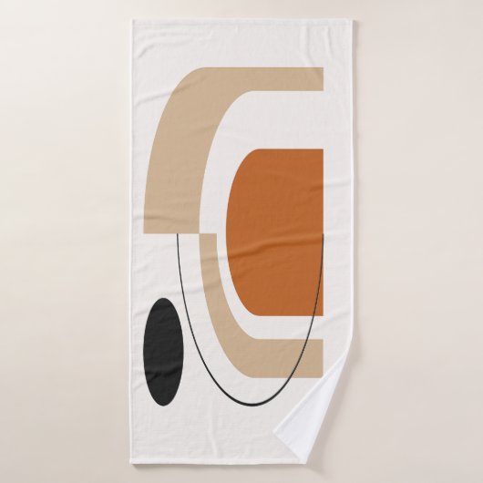 Abstract Contemporary  Badhanddoek (Badhanddoek)