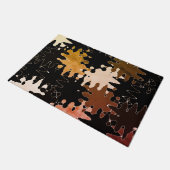 ABSTRACT COOL Rustic-patroon Deurmat (Schuin)