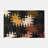 ABSTRACT COOL Rustic-patroon Deurmat (Voorkant)