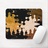 ABSTRACT COOL Rustic-patroon Muismat (Met muis)