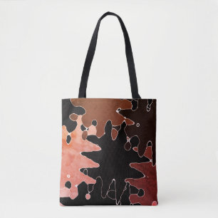 ABSTRACT COOL Rustic-patroon Tote Bag