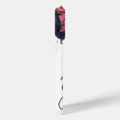 'Abstract Coral Bloem' iPhone 15 Pro Hoesje (Achterkant / Rechts)